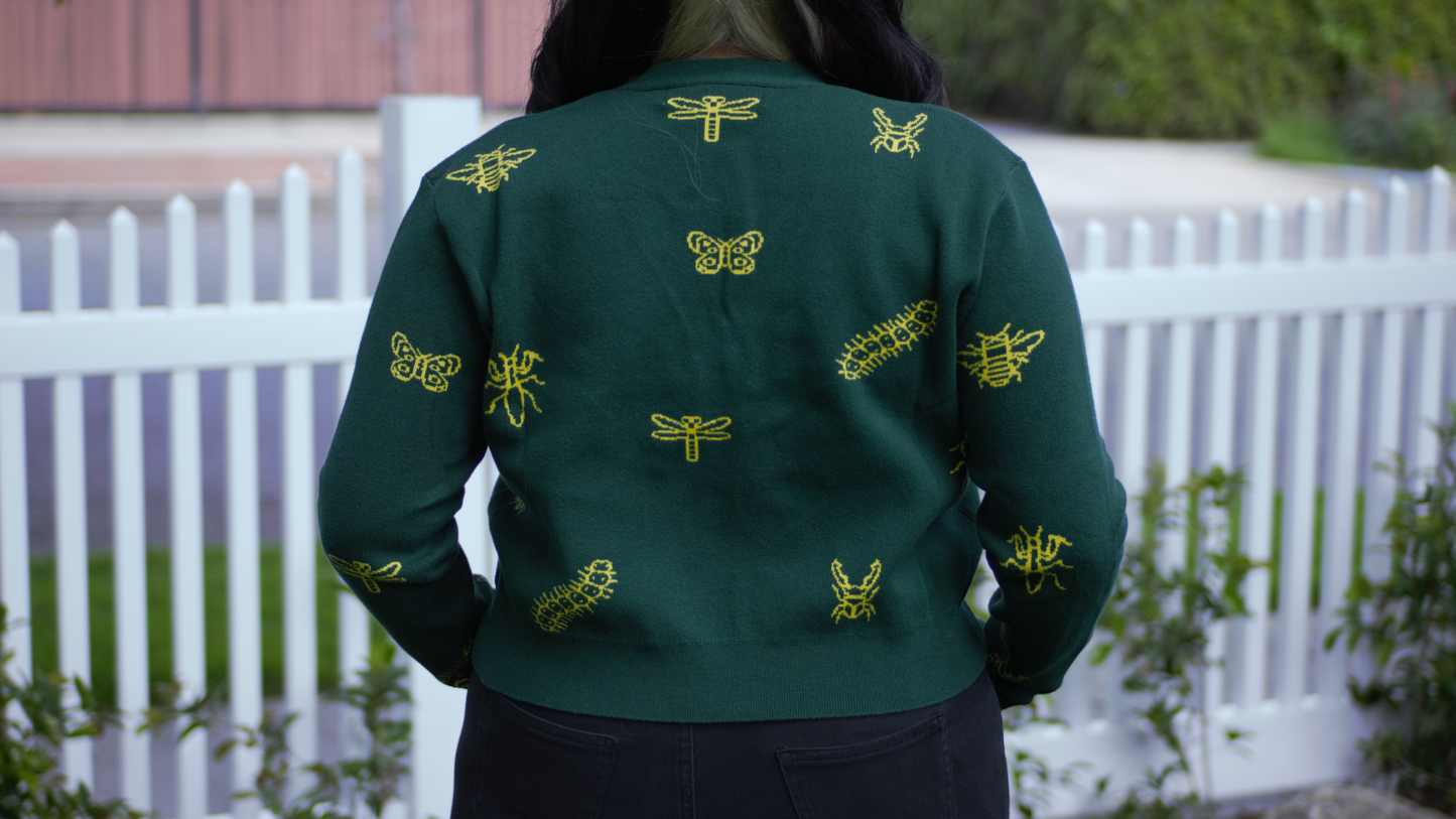 Bug Collection Cardigan