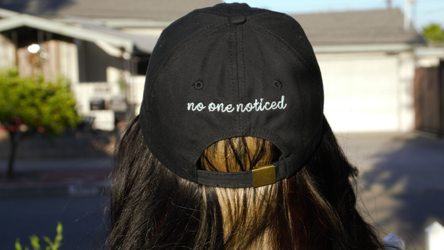 No one noticed Baseball Cap