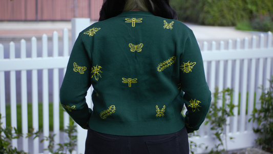Bug Collection Cardigan